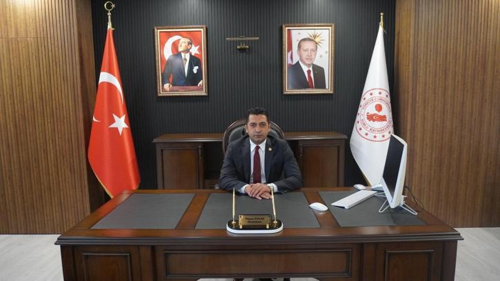 Kumlu Kaymakamı Polat göreve başladı