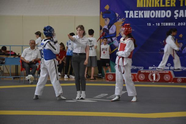 Türkiye Minikler Taekwondo Şampiyonası Sinop'ta başladı