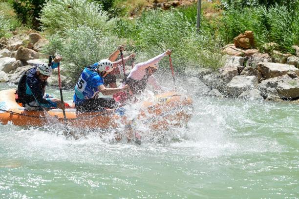 Türkiye Rafting Şampiyonası'nın 3'üncü ayağından renkli görüntüler