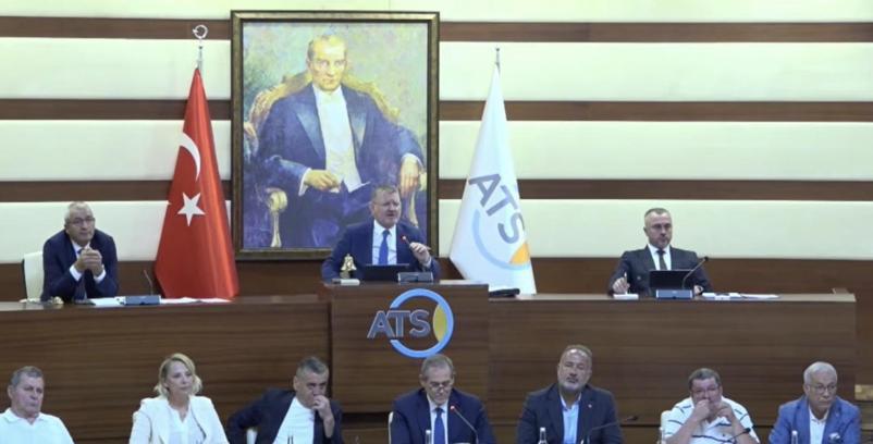 ATSO'da gergin meclis
