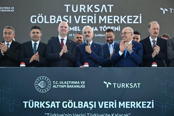 Türksat Gölbaşı Veri Merkezi'nin temeli atıldı