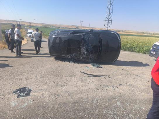 Diyarbakır'da iki otomobil çarpıştı: 7 yaralı