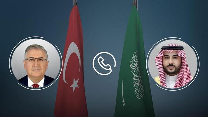 Bakan Güler, Suudi Arabistan Savunma Bakanı El Suud ile görüştü