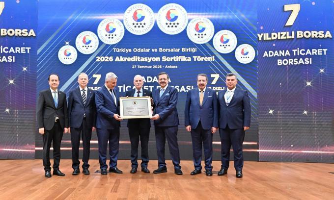 Adana Ticaret Borsası'na 7 yıldız