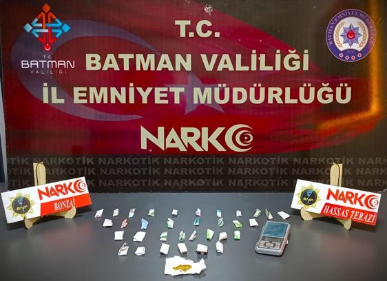 Batman'da uyuşturucu operasyonunda 6 tutuklama