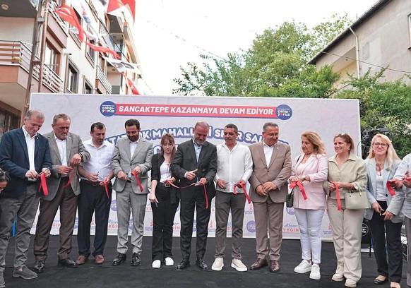 Sancaktepe'de Atatürk Mahallesi Spor Salonu hizmete açıldı