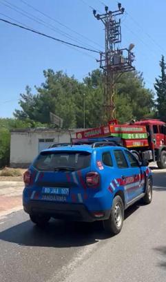 Orman yangınlarına karşı havadan ve karadan uyarı