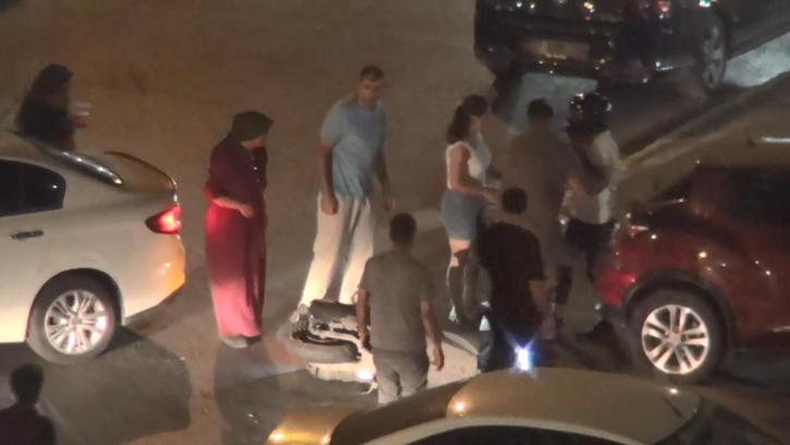 Silivri'de motosiklet otomobille çarpıştı: 1 yaralı