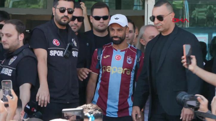Trabzonspor'un yeni transferi Salah, İstanbul'a geldi