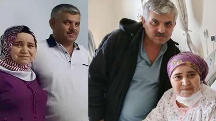 30 yıllık çift, aynı gün yaşamını yitirdi, yan yana defnedildi