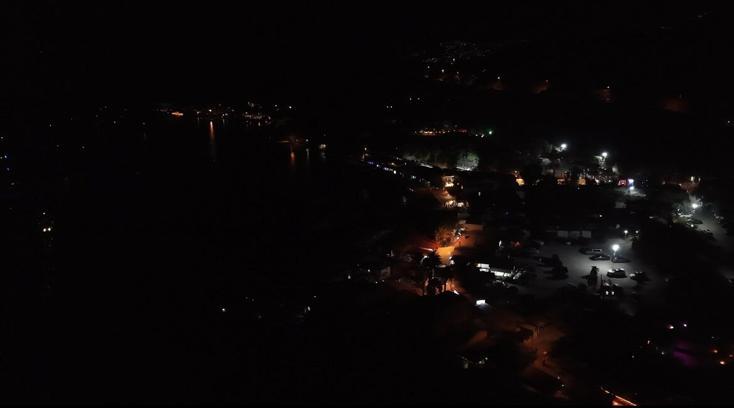 Bodrum ve Kos'ta ışıklar aynı anda azaldı; yıldızlar ortaya çıktı