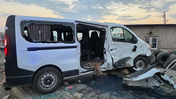Batman’da 2 minibüs çarpıştı: 9 yaralı