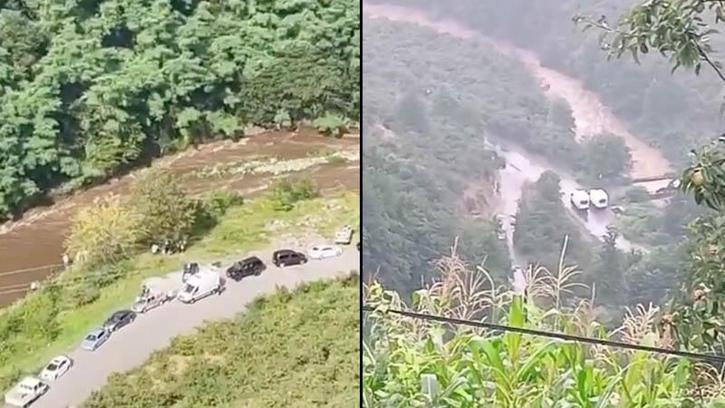 Giresun'da sağanak sele dönüştü; anne ve 2 kızı kayıp