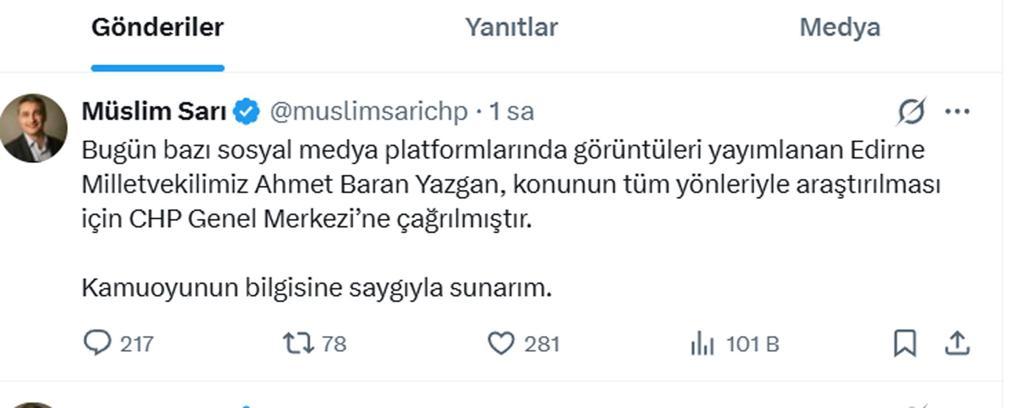 Cinsel tacizle suçladıkları CHP'li vekili darbeden 3 şüpheli gözaltına alındı (2)
