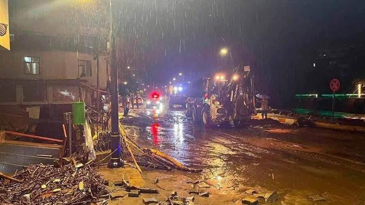 Giresun'da sağanak sel ve taşkına neden oldu; 2 kişi kayıp