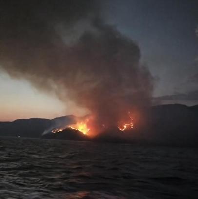Marmaris'te orman yangını (3)