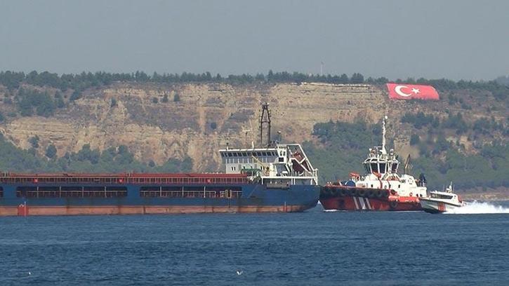 Çanakkale Boğazı’nda gemi arızası