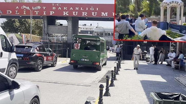Eski Bakan Arif Ahmet Denizolgun’un cenazesi Adli Tıp Kurumu'na getirildi
