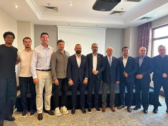 Basketbol Süper Ligi’nin yeni ekibi Körfez Basket'in tanıtım toplantısı yapıldı