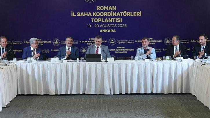 Bakan Çiftçi, Roman İl Saha Koordinatörleri Toplantısı’na katıldı