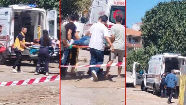 Sutanbeyli'de çalışma sırasında işçiler çatının altında kaldı: 1'i ağır 2 yaralı