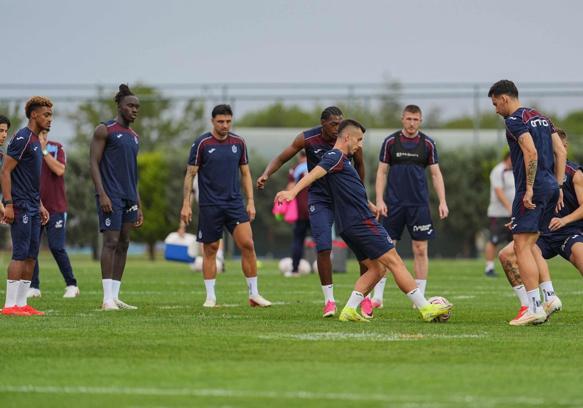 Trabzonspor, Ferencvaros maçı hazırlıklarına başladı