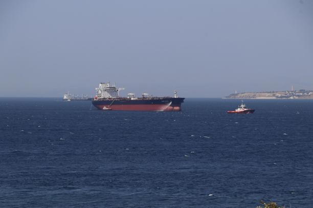 Çanakkale'de tanker arızası