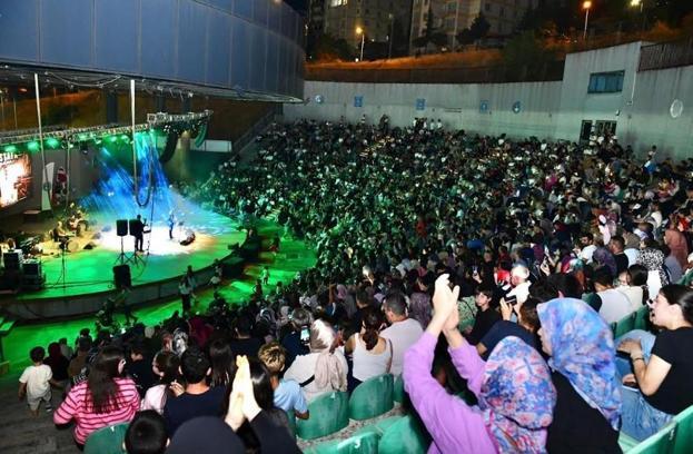 Kestel Belediyesi yaz akşamlarını şölene dönüştürdü