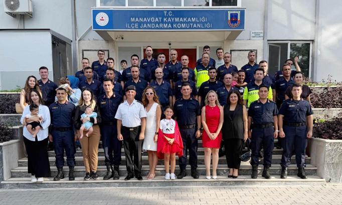 Manavgat jandarmada rütbe terfi heyecanı