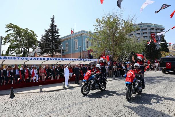Çanakkale'de 30 Ağustos Zafer Bayramı coşkuyla kutlandı