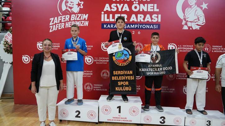 Tekirdağ'da karateci Asya  Önel, anısına turnuva düzenlendi