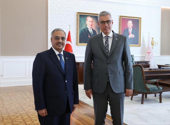 Bakan Memişoğlu, D8 Ekonomik İşbirliği Genel Sekreteri Mahmood ile görüştü