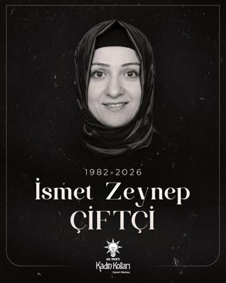 Cumhurbaşkanı Erdoğan’dan vefat eden AK Parti Kadın Kolları MKYK Üyesi Çiftçi için taziye mesajı