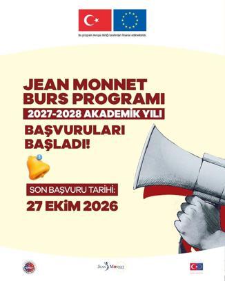 AB Başkanlığı: Jean Monnet Bursu başvuruları başladı