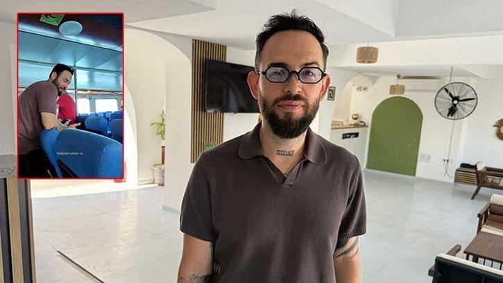 Girne'de batan gemiyle 3 ay önce seyahat eden yolcu: Dalga vurdu, gemi su almaya başladı
