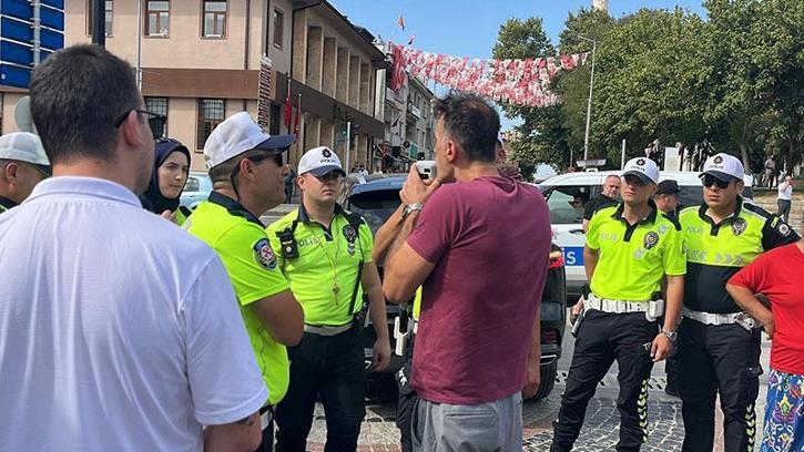 Kaza yapan sürücü alkolmetreyi üflemek yerine içine çekti