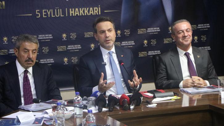 Bakan Bayraktar: Hakkari madencilik alanında önemli bir merkez haline gelecek