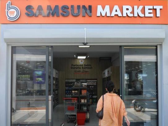 'Samsun Market' yeni yerinde