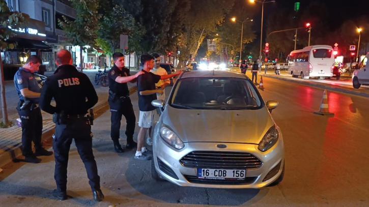 İnegöl’de 500 polisle asayiş uygulaması