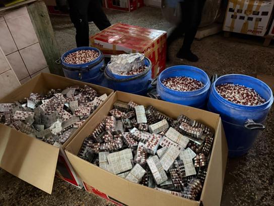 Mersin’de 1 milyon 29 bin sentetik ecza ele geçirildi