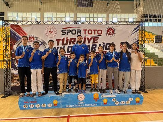 Diyarbakırlı sporcular, Hatay’daki turnuvada 10 madalya kazandı