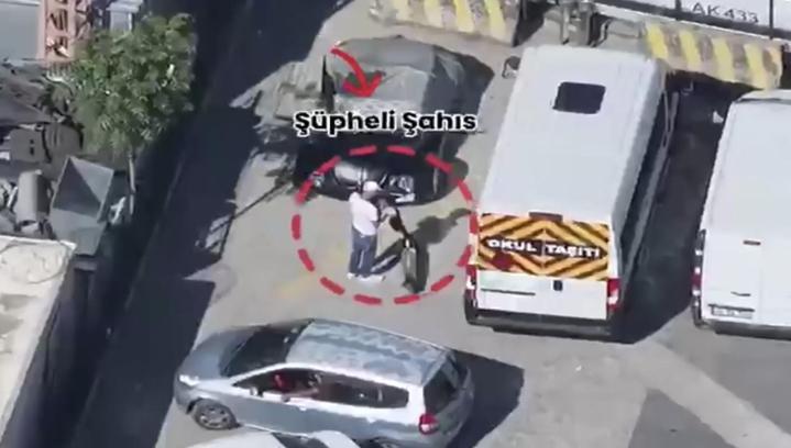 Sancaktepe’de polisten elektrikli skuterle kaçan şüpheli dron takibiyle yakalandı