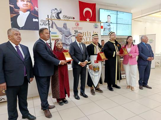 Edirne’de Ahilik Haftası kapsamında şed kuşanma töreni yapıldı