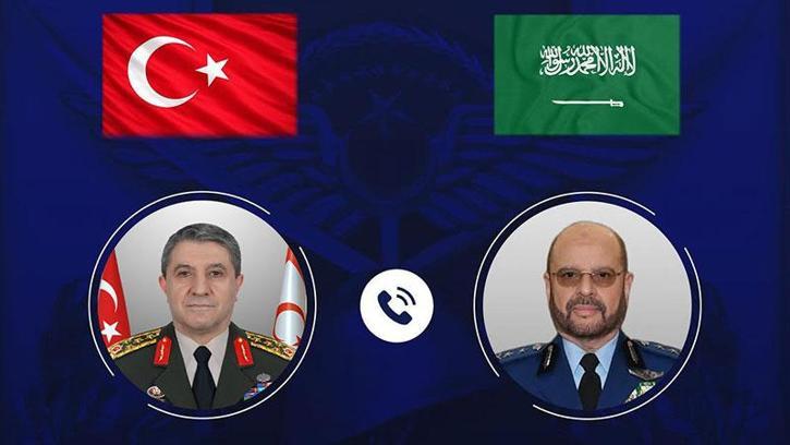 Genelkurmay Başkanı Orgeneral Bayraktaroğlu, Suudi mevkidaşı Al-Ruwaili ile görüştü