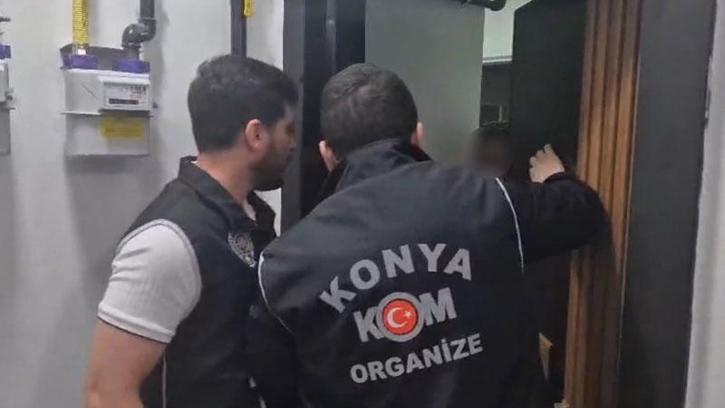 Konya'da 'Kıskaç' operasyonu: 20 gözaltı