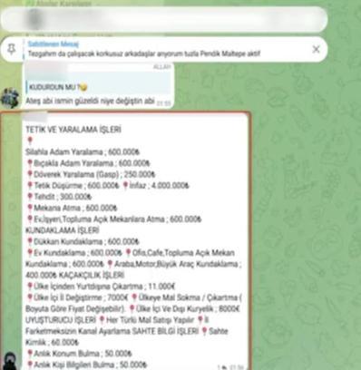 Sanal medyada silahlı eylem için eleman temini paylaşımı yapan 10 şüpheliye gözaltı