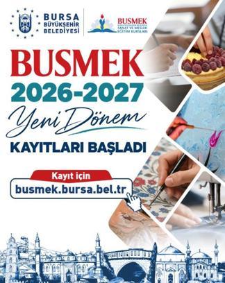 BUSMEK'te yeni dönem kayıtları başladı