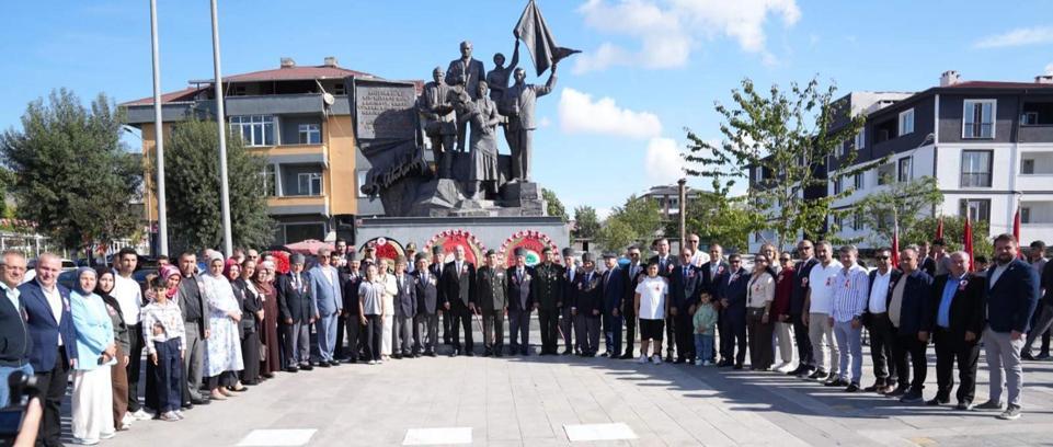 Ergene'de Gaziler Günü kutlaması