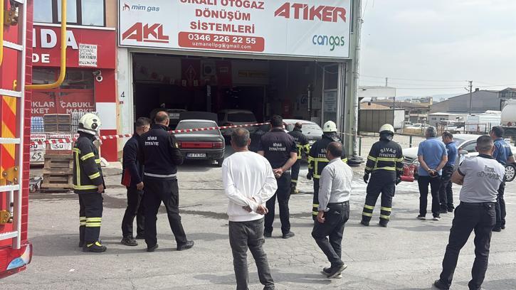 Oto LPG dönüşüm servisinde patlama: 5 yaralı