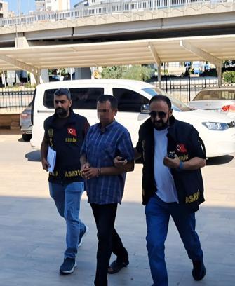 Otomobili kundakladığı iddiasıyla gözaltına alınan şüpheli adliyede